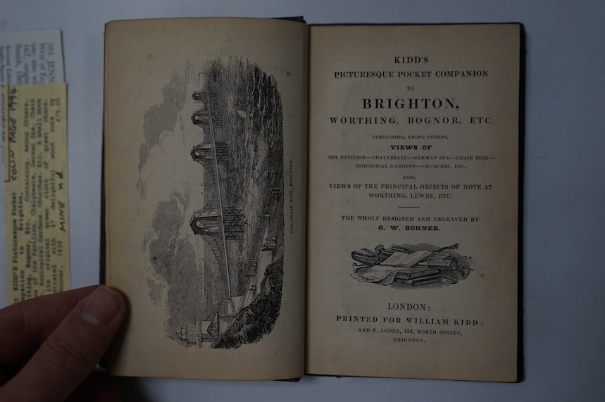 A Description of Brighthelmstone and the Adjacent Country, or the New Guide for Ladies and Gentlemen...1778; Phillips, Peregrine - A Sentimental Diary, kept in an excursion to Little Hampton, near Arundel, and to Brighth